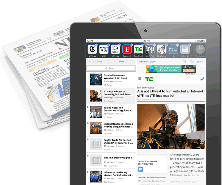 NewsFilter Screenshot